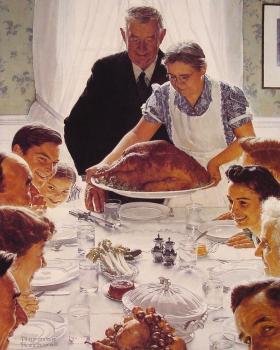 Norman Rockwell : Freedom from Want
